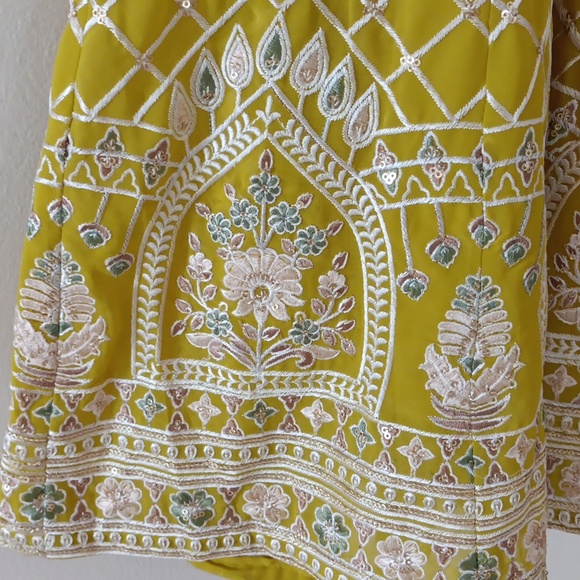 Stunning Salwar Set with Top and pant - Picture 6 of 9